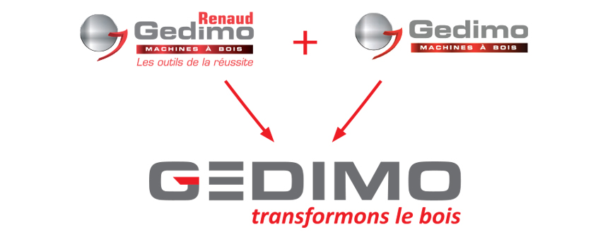 Fusion Gedimo et Renaud machines à bois