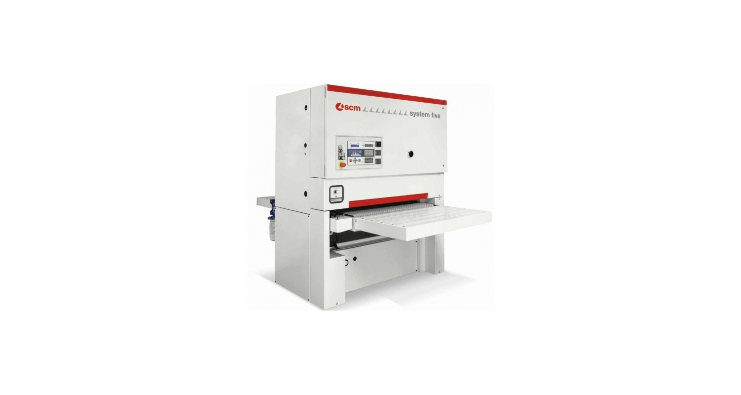 Ponceuse large bande 1 ou 2 bandes 1100mm SANDYA SYSTEM FIVE