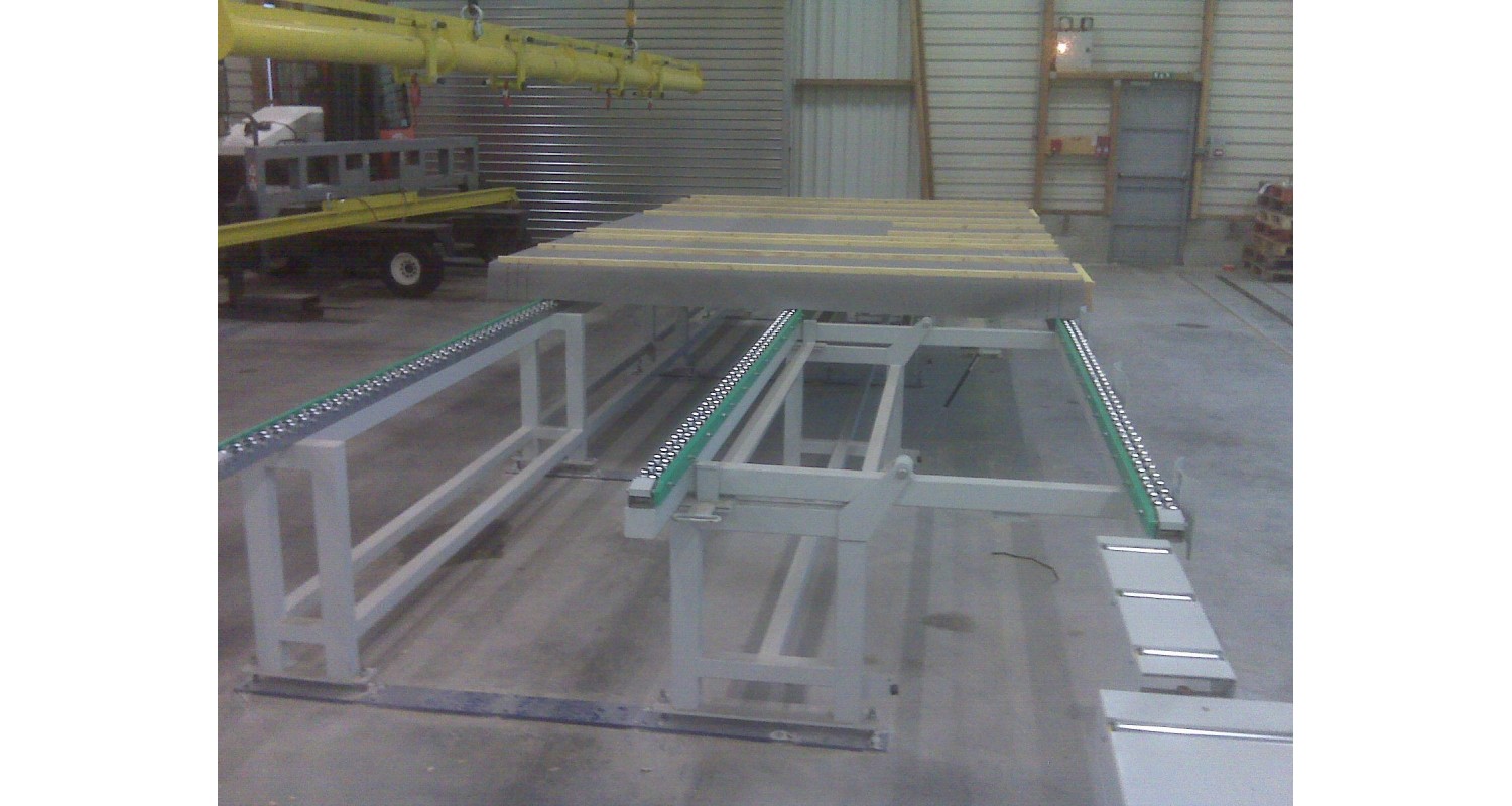 TABLE DE SORTIE BASCULANTE TABLE DE SORTIE BASCULANTE