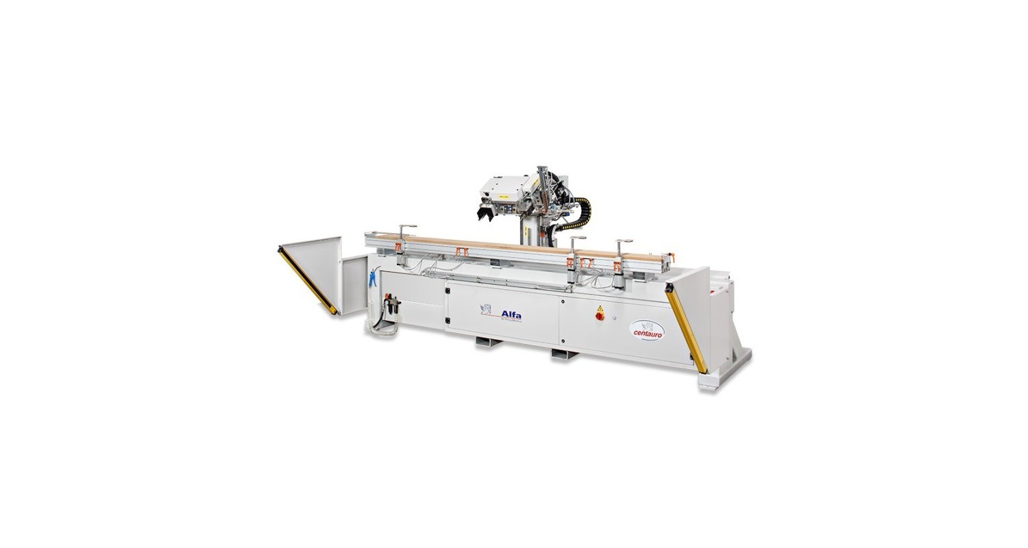 Fraiseuse pour portes et cadres CN - ALFA Fraiseuse pour portes et cadres CN - ALFA