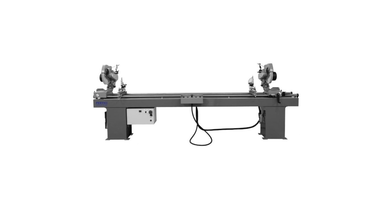 Tronçonneuse semi-automatique à 2 têtes - 330IP Tronçonneuse semi-automatique à 2 têtes - 330IP