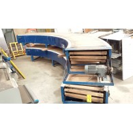 Tapis Bois Courbe Comil Pour Manutention à 90° (Qté 2)