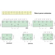 PERCEUSE POSEUSE DE CHARNIERES - CASATI type HFBP