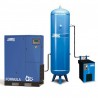 Compresseur à vis ABAC 20CV 15kw 10Bars + sécheur dry 165