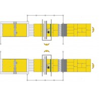 Centres d'usinage Nesting perçage et fraisage morbidelli x200/x400