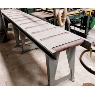 TABLE A ROULEAUX METALLIQUE 2+2 m