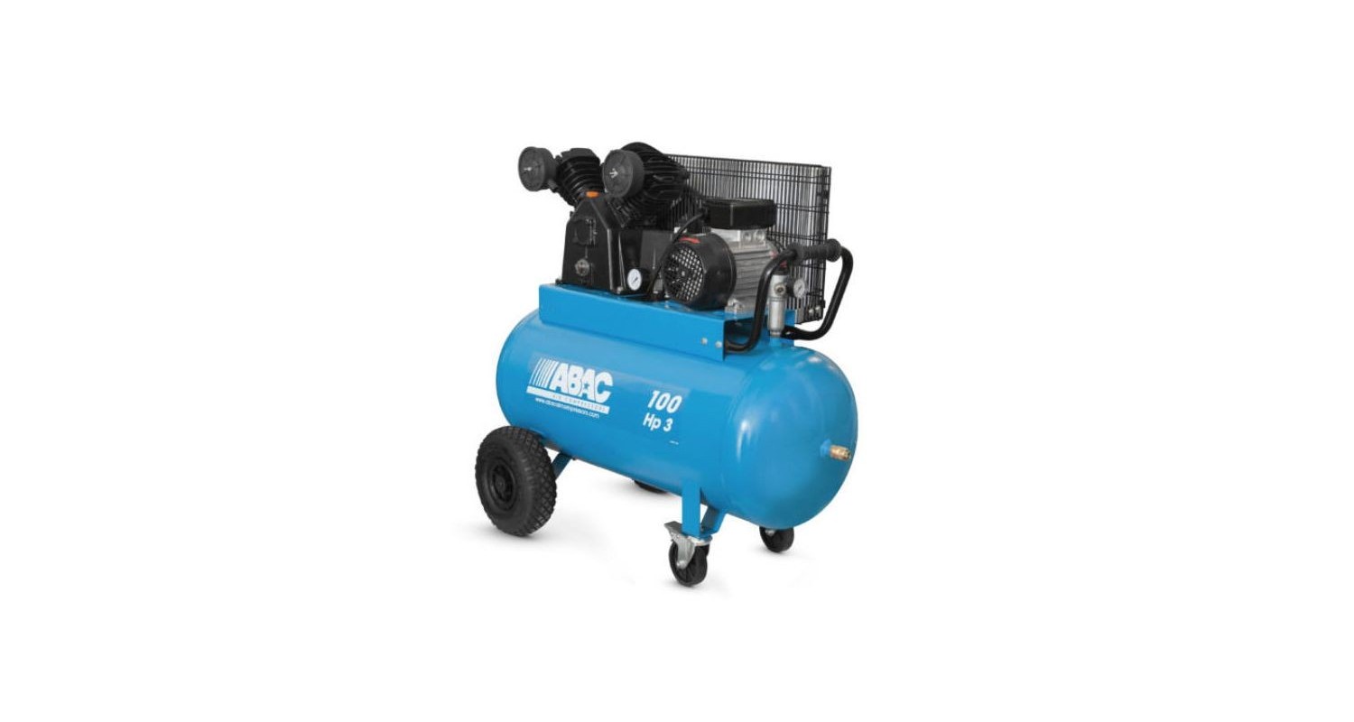 Compresseur - ABAC 3CV/100L 22m3/h MONO