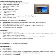 BUTEE POSITIONNEUR A CONTROLE NUMERIQUE GAUCHE - FP3000 SX TN OMGA