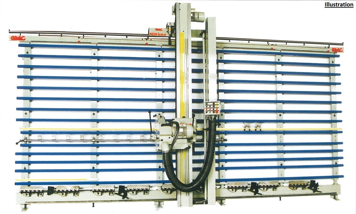 MODELE SCIE VERTICALE À PANNEAUX -