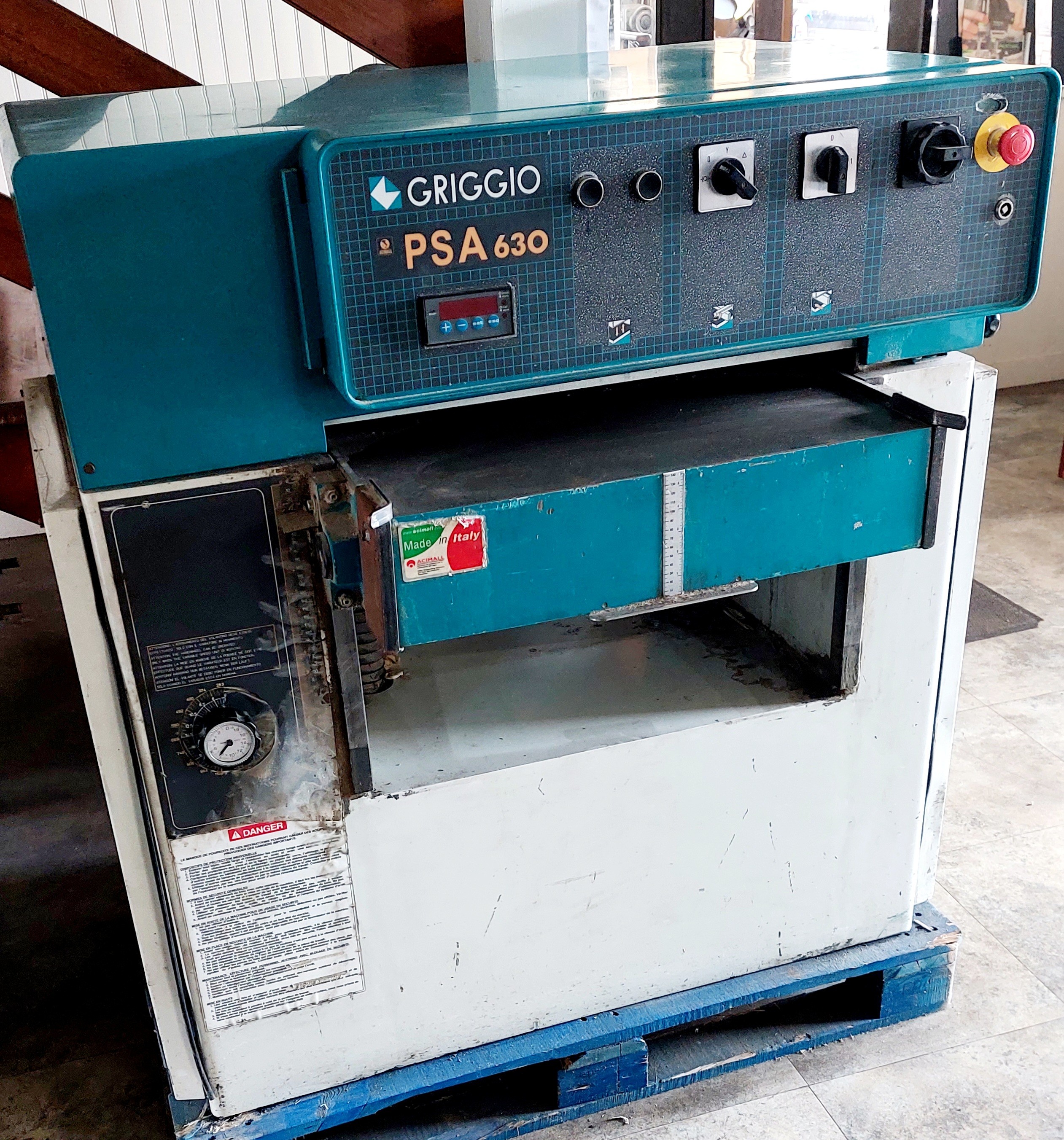 RABOTEUSE Occasion :Gedimo second hand THICKNESS PLANER