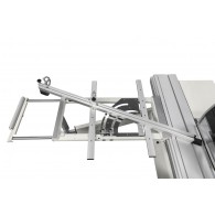 Une scie circulaire à double inclinaison, chariot 3200 mm / SCM type Class X