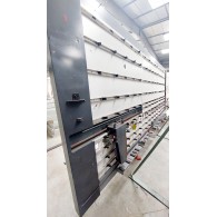 SCIE VERTICALE À PANNEAUX ELCON 215 DSXL