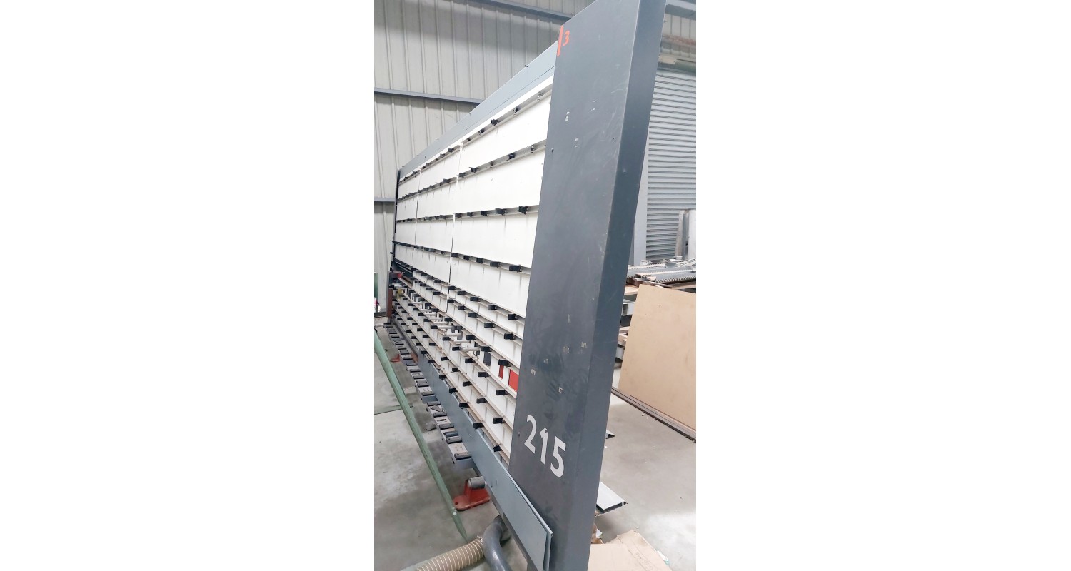 SCIE VERTICALE À PANNEAUX ELCON 215 DSXL