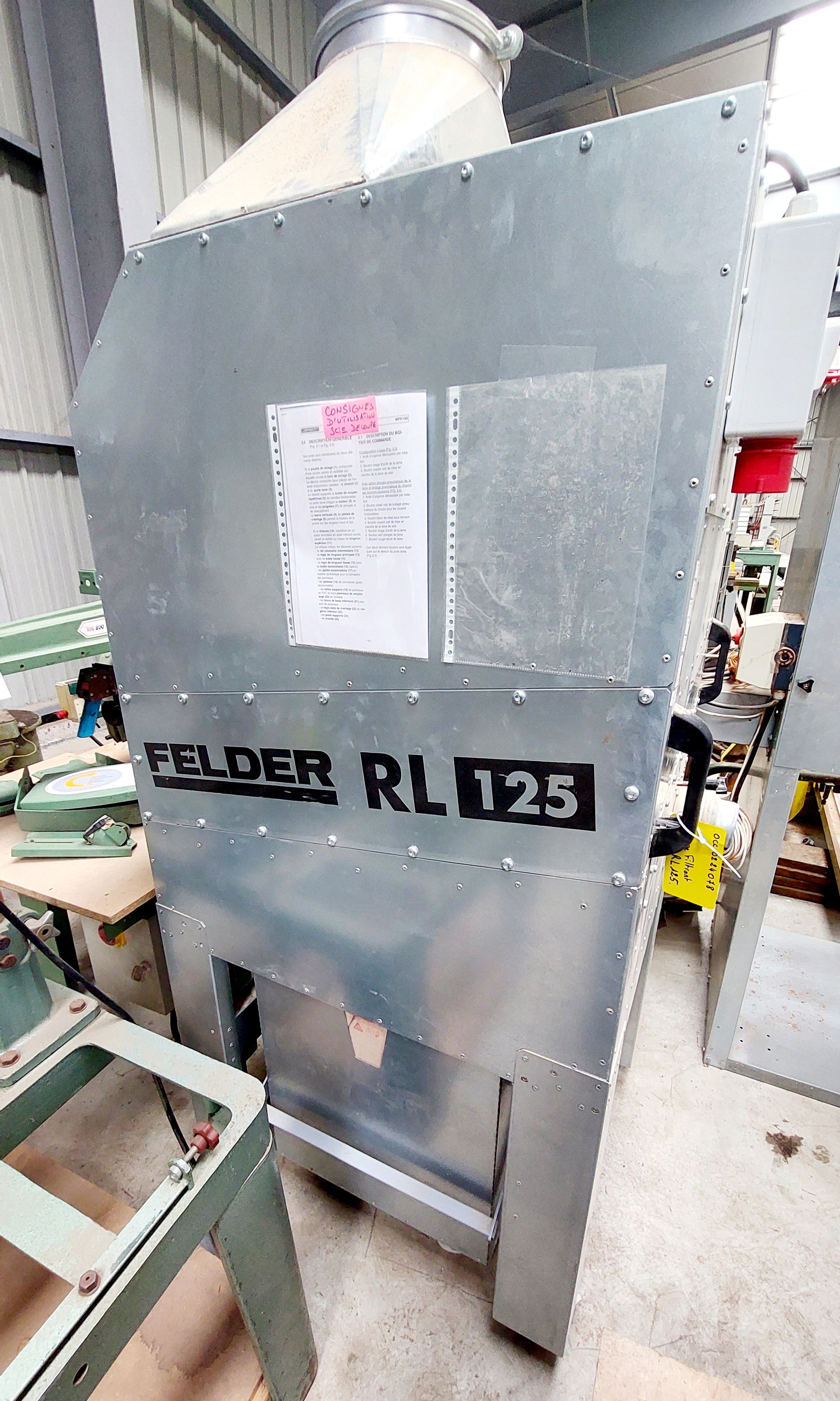GROUPE FILTRANT - FELDER RL 125