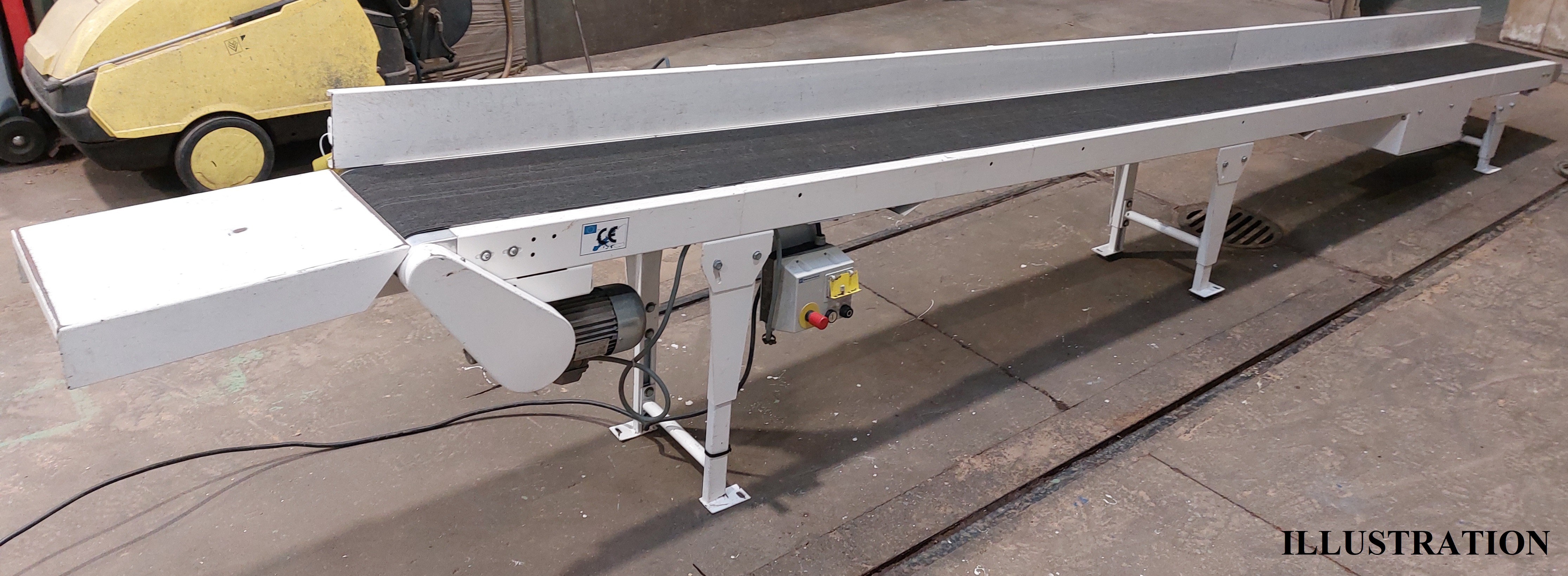 CONVOYEUR A BANDE 300 X 5000 MM