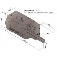 CORROYEUSE MOULURIERE 4 FACES - SCM SUPERSET XL