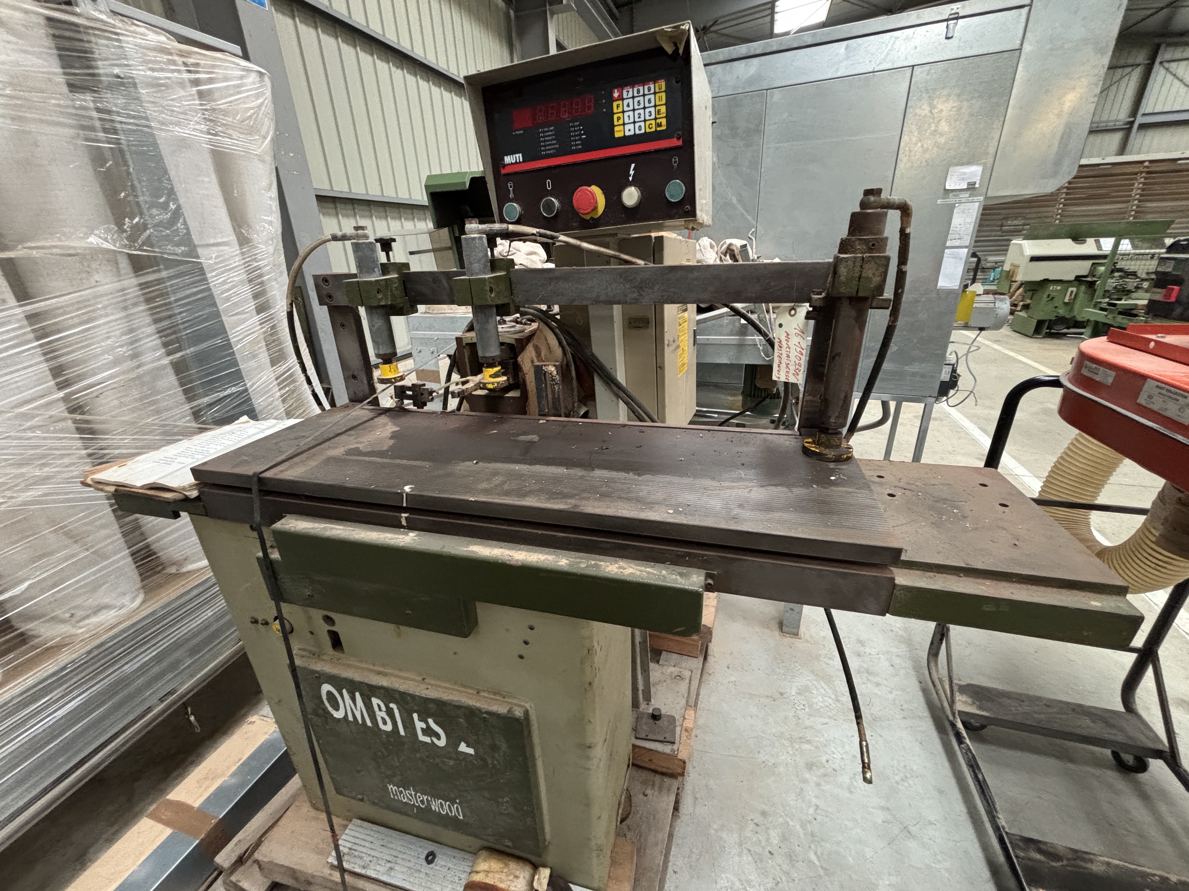 MORTAISEUSE À BEDANE AUTO NUMERISEE - OMB1 ES2B MASTERWOOD MUTI