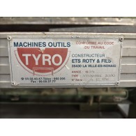 BUTÉE DE POSITIONNEMENT NUMÉRISEE & TABLE PLEINE -TYRO