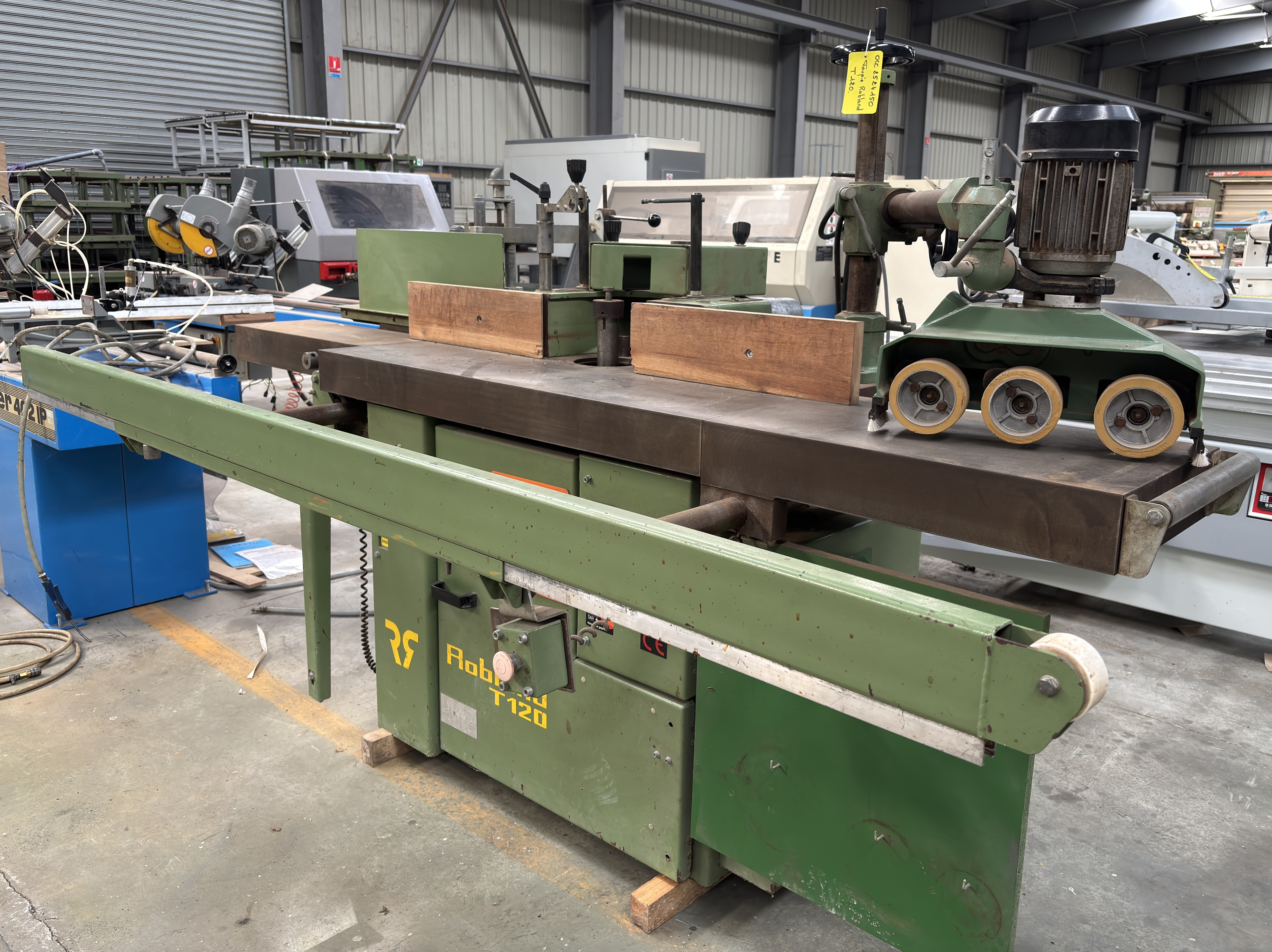 TOUPIE-TENONNEUSE AVEC ENTRAINEUR  - ROBLAND T120S