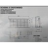 SCIE VERTICALE À PANNEAUX - GMC KGS400