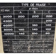 TOUPIE SCM T 110A AVEC ENTRAINEUR ? -