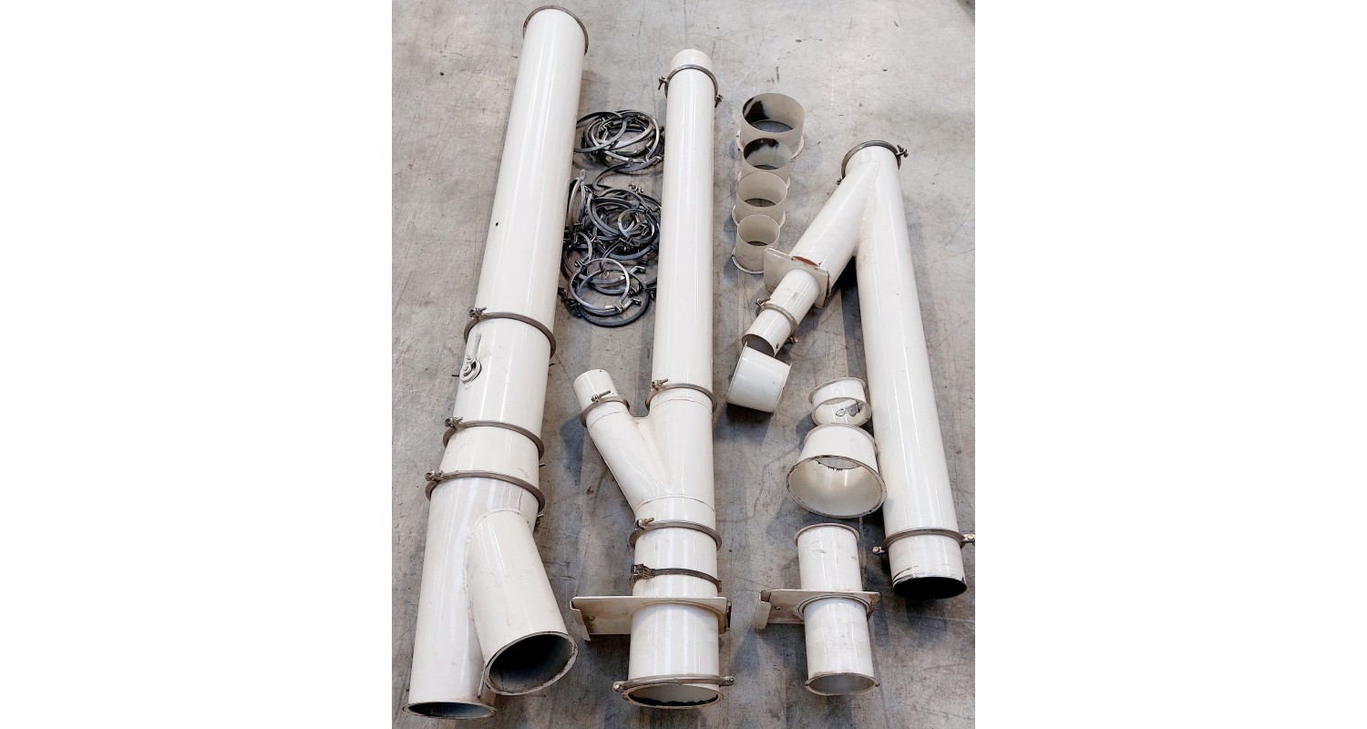 LOT DE TUYAUX D'ASPIRATION THERMOLAQUE