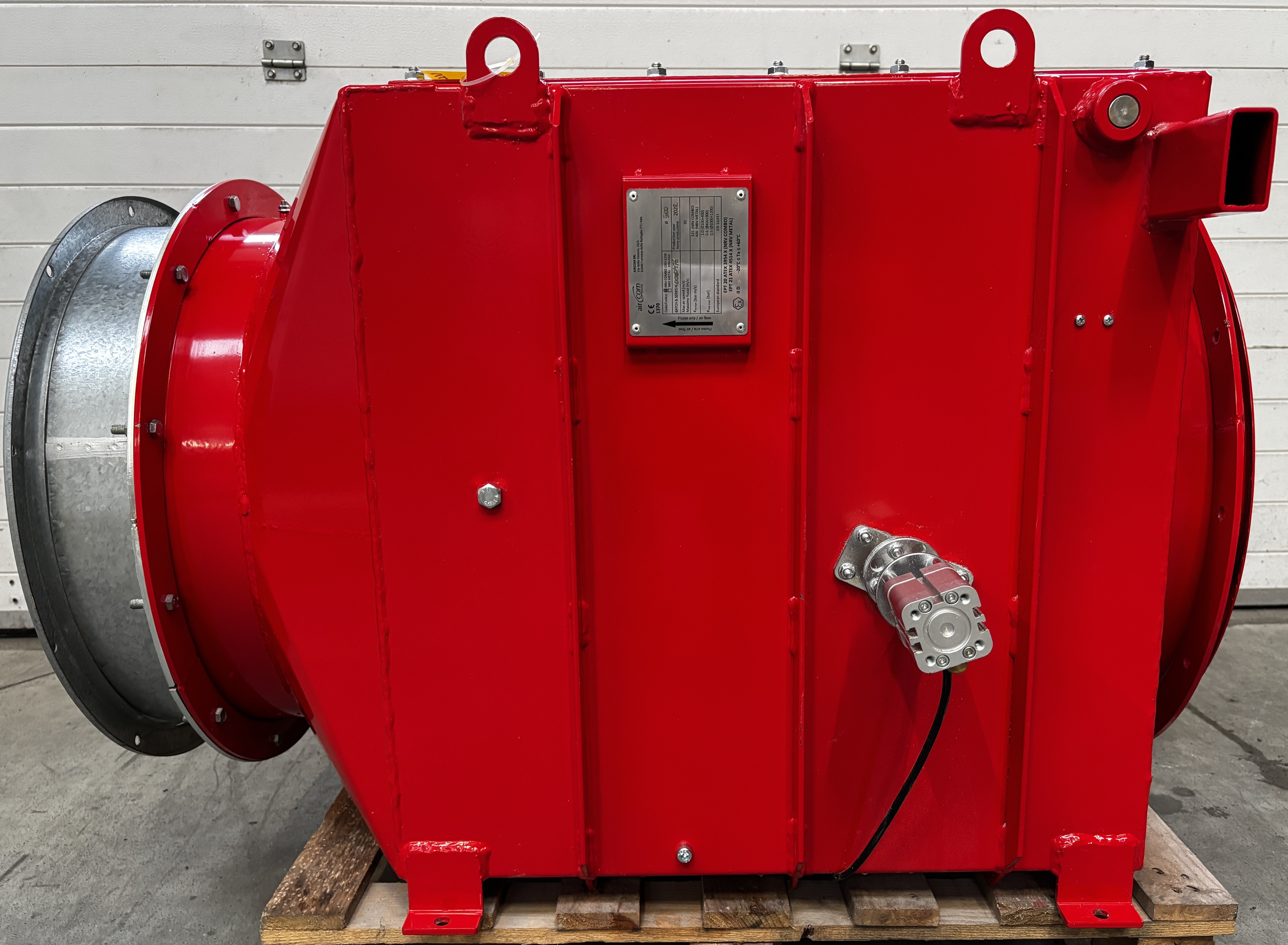 CLAPET ANTI-RETOUR ATEX Ø500MM