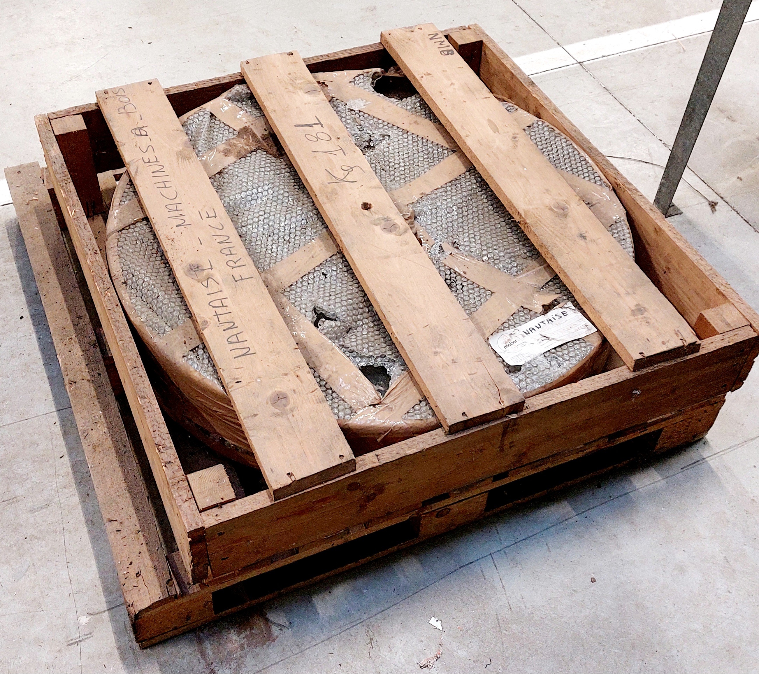 2 VOLANTS DE SCIE A RUBAN 900MM DEDOUBLEUR MEBER