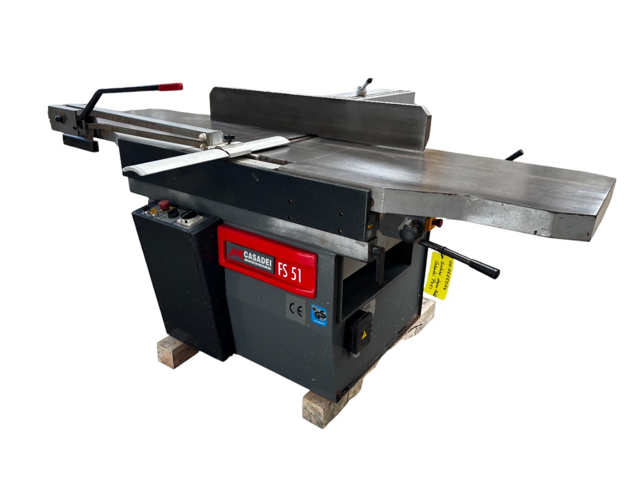 COMBINÉ DÉGAUCHISSEUSE RABOTEUSE MORTAISEUSE - CASADEI FS51