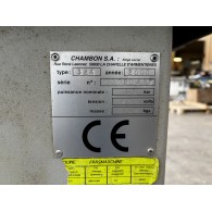 TOUPIE 5.5 kW AVEC ENTRAINEUR - CHAMBON 324