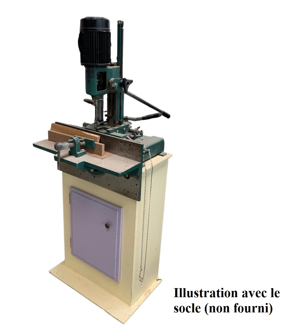 MORTAISEUSE PERCEUSE À BEDANE CARREE HORIZ./VERT. -