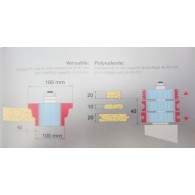 CORROYEUSE 4 PO 230 X 1120 MM SCM COMPACT XL