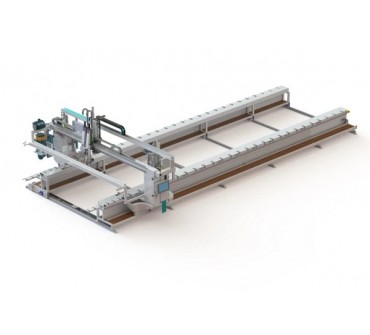 Station complète d’assemblage de panneaux bois - X‑Combi