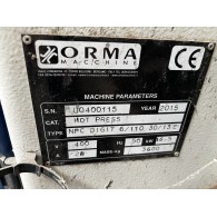 PRESSE À PLAQUER À CHAUD - ORMA NPC DIGIT 6/110 30/13E