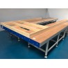Table d'assemblage Houtskeletbouw Tafel H&M Table d'assemblage Houtskeletbouw Tafel H&M