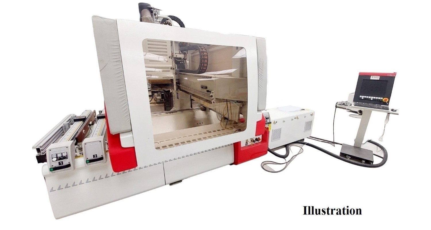CENTRE DE FRAISAGE & PERCAGE 4 AXES - SCM TECH Z2-31 CENTRE DE FRAISAGE & PERCAGE 4 AXES - SCM TECH Z2-31