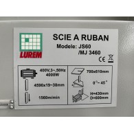 SCIE À RUBAN  - LUREM JS60
