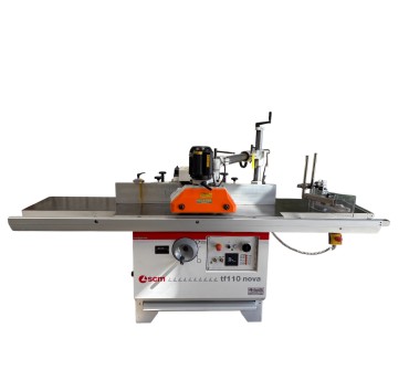 TOUPIE 7 kW TENONNEUSE AVEC ENTRAINEUR - SCM NOVA TF110