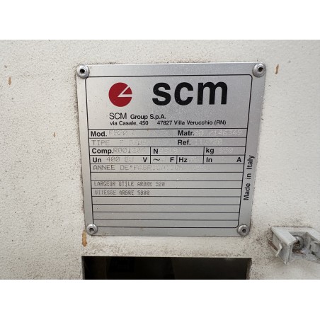 DÉGAUCHISSEUSE A REGLAGE ELECTRIQUE 520 MM - SCM F520E