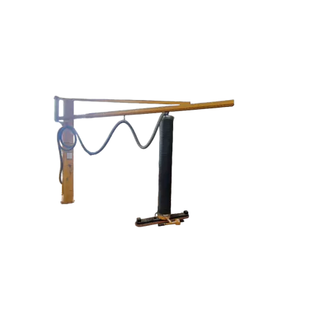 OCCASION PALONNIER MANIPULATEUR DE PLOT ET POUTRES MANUPAC SUR POTENCE 5M 250 Kg :Gedimo