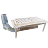 TABLE ASPIRANTE DE PONCAGE A CONNECTER 180 x 85 CM - :GEDIMO