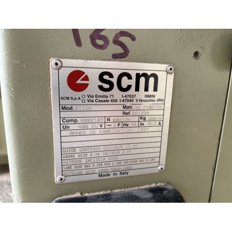 Occasion SCIE À FORMAT AVEC INCISEUR - SCM SI16N:Gedimo