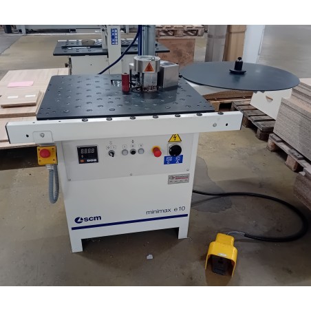 Occasion PLAQUEUSE DE CHANT DROIT OU COURBE MINIMAX E10 :GEDIMO