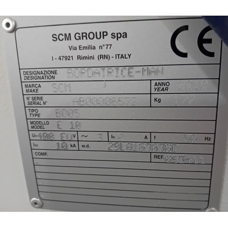 Occasion PLAQUEUSE DE CHANT DROIT OU COURBE MINIMAX E10 :GEDIMO