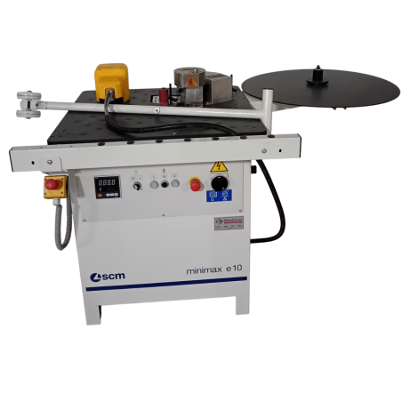 Occasion PLAQUEUSE DE CHANT DROIT OU COURBE MINIMAX E10 :GEDIMO