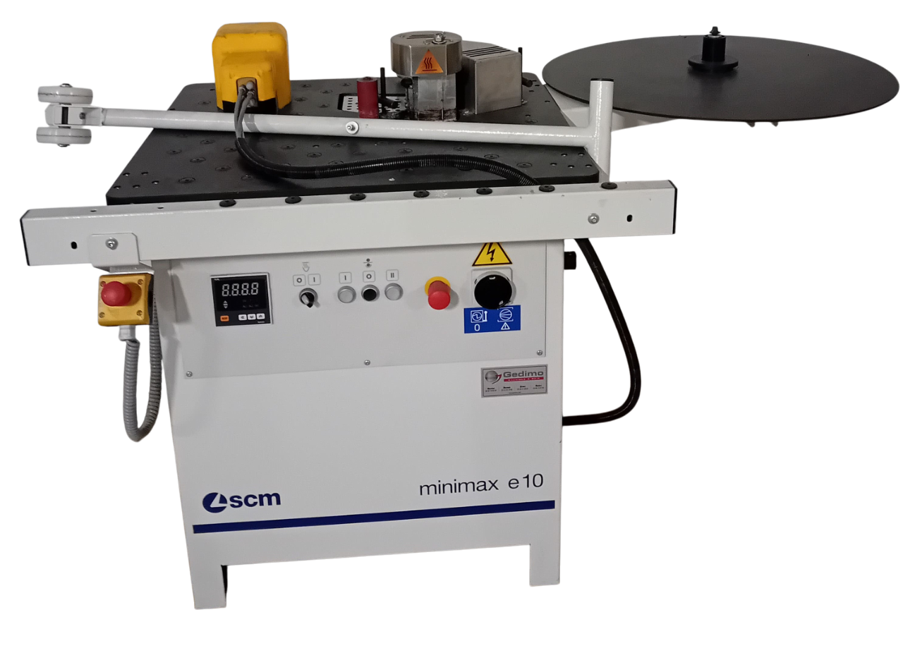 Occasion PLAQUEUSE DE CHANT DROIT OU COURBE MINIMAX E10 :GEDIMO