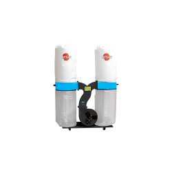 ASPIRATEUR ENSACHEUR MONOPHASE OU TRIPHASE 300L - LEMAN ASP302