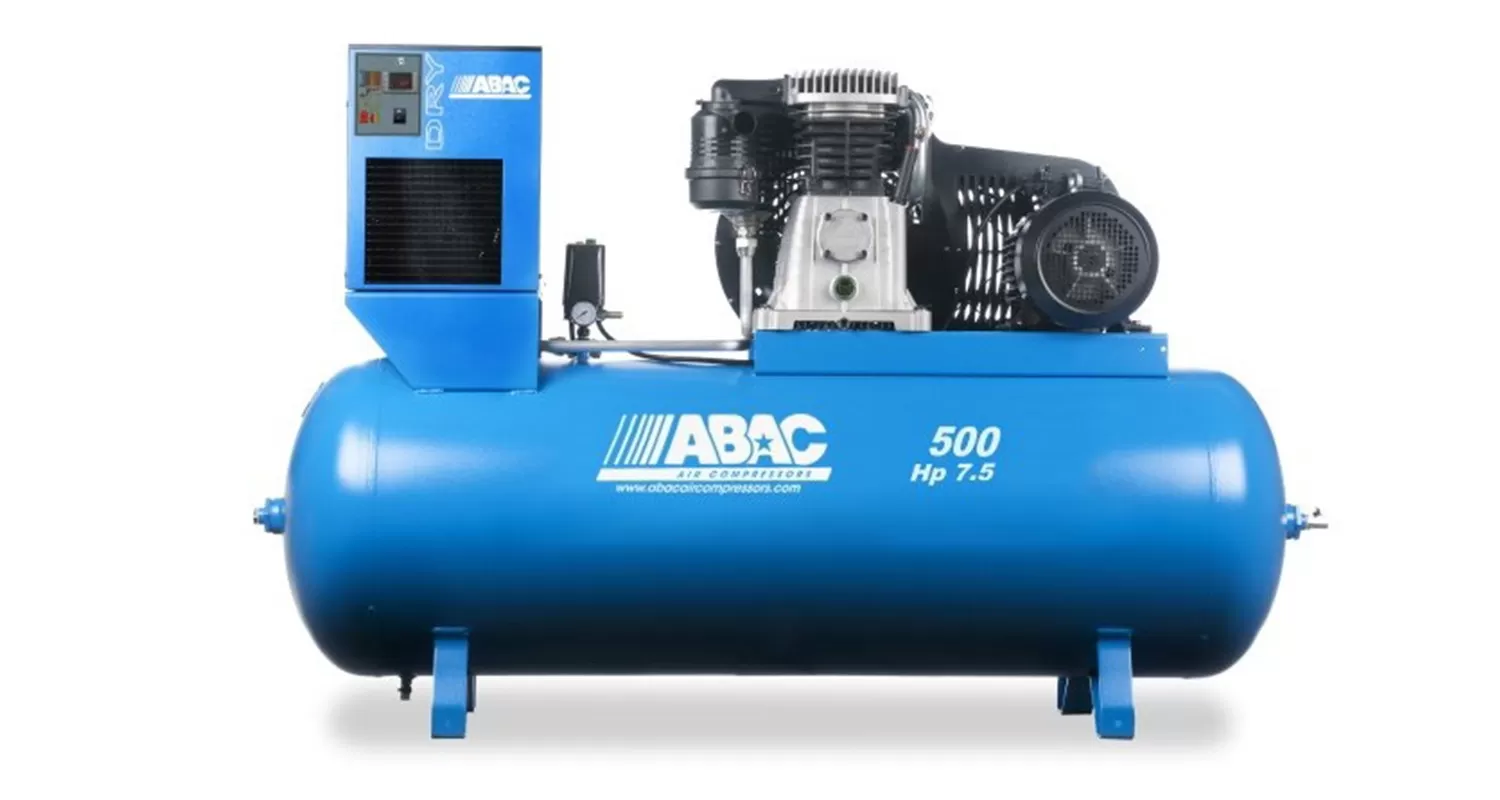 Compresseur à piston ABAC B6000 500 FT7.5 ET + sécheur dry 60