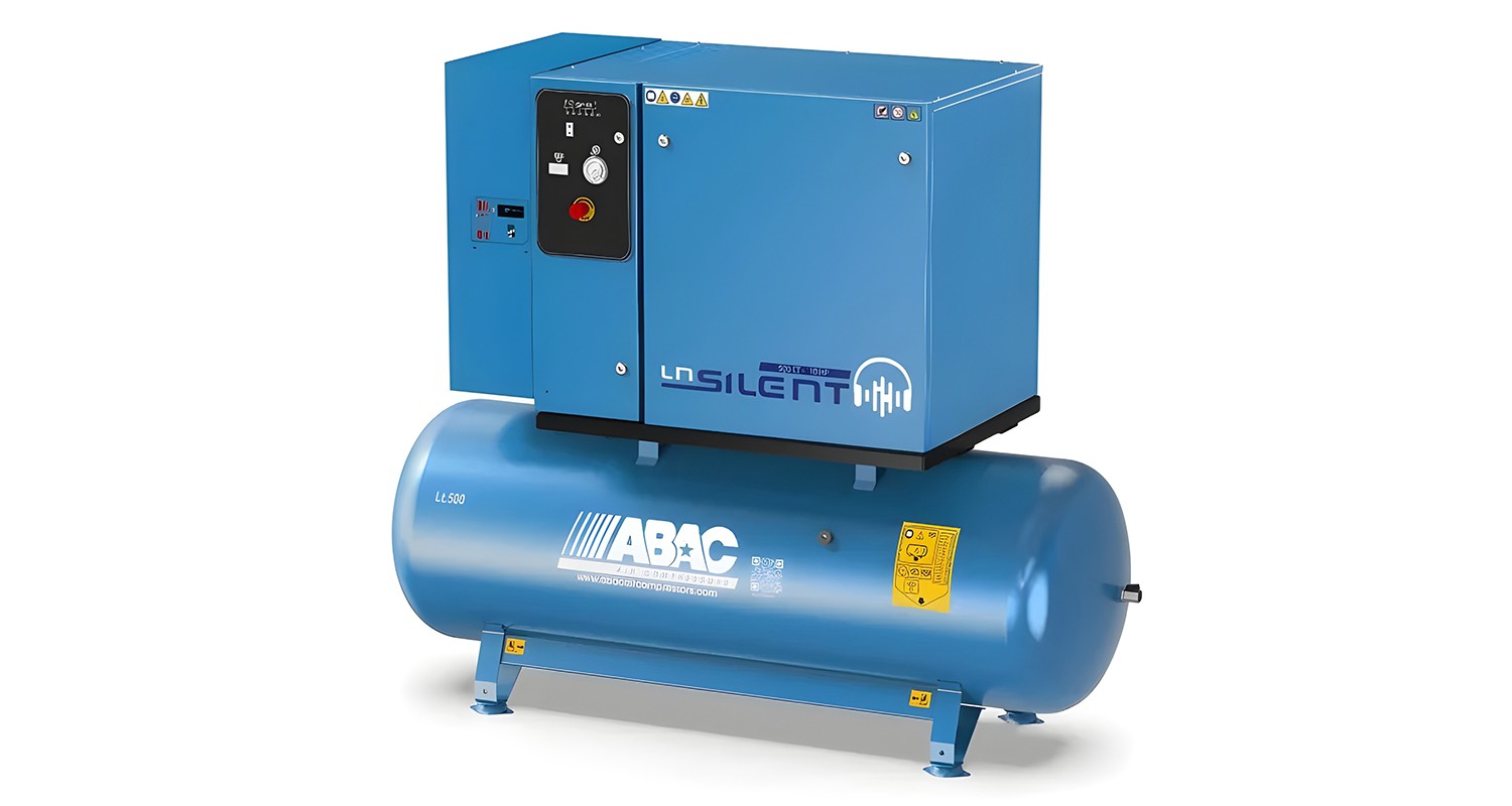 Compresseur à pistons ABAC B7000/LN/500 10 T ET + sécheur dry 85