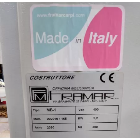 OCCASION MORTAISEUSE À BEDANE VERTICAL FRAMAR MB1 :gedimo